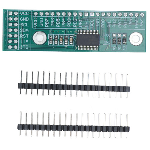 MCP23017-E/SS Expanseur E/S I2C 16 bits 66  18 mm Vert 1