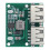 Régulateur DC-DC Buck 28x33x8mm 3 A 5,2 V Noir 12