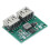 Régulateur DC-DC Buck 28x33x8mm 3 A 5,2 V Noir 3