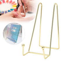 Supporto espositivo per nail art - Metallo dorato multifunzione