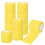 10 pièces de bandage élastique 5 cm x 450 cm jaune 9