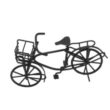 Metallfahrrad für Puppenhäuser im Maßstab 1:12 - Miniature Puppenhausdekoration