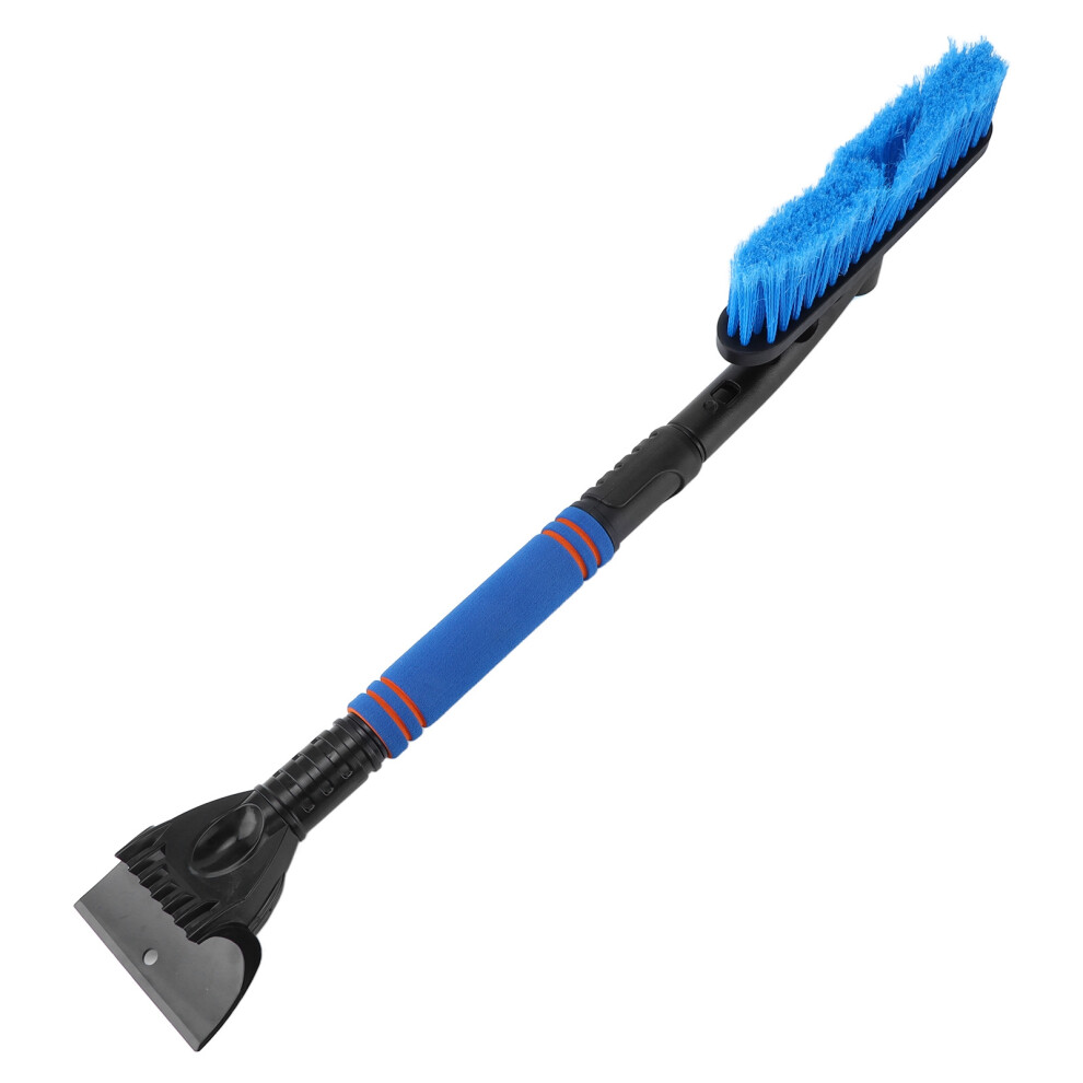 Car Snow Brush Ice Scraper 2ÂInâ1 Multifunction 55Â70Cm Extendable Detachable For Suv Truck Blue 9481321978062