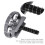 Aluminium Hingle Boucle en C 60x54mm 40g Titane 7