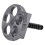 Aluminium Hingle Boucle en C 60x54mm 40g Titane 2