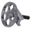 Aluminium Hingle Boucle en C 60x54mm 40g Titane 14