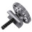 Aluminium Hingle Boucle en C 60x54mm 40g Titane 5