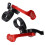 Controlador de asiento elevable para bicicleta Negro/Rojo 12