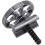 Aluminium Hingle Boucle en C 60x54mm 40g Titane 1