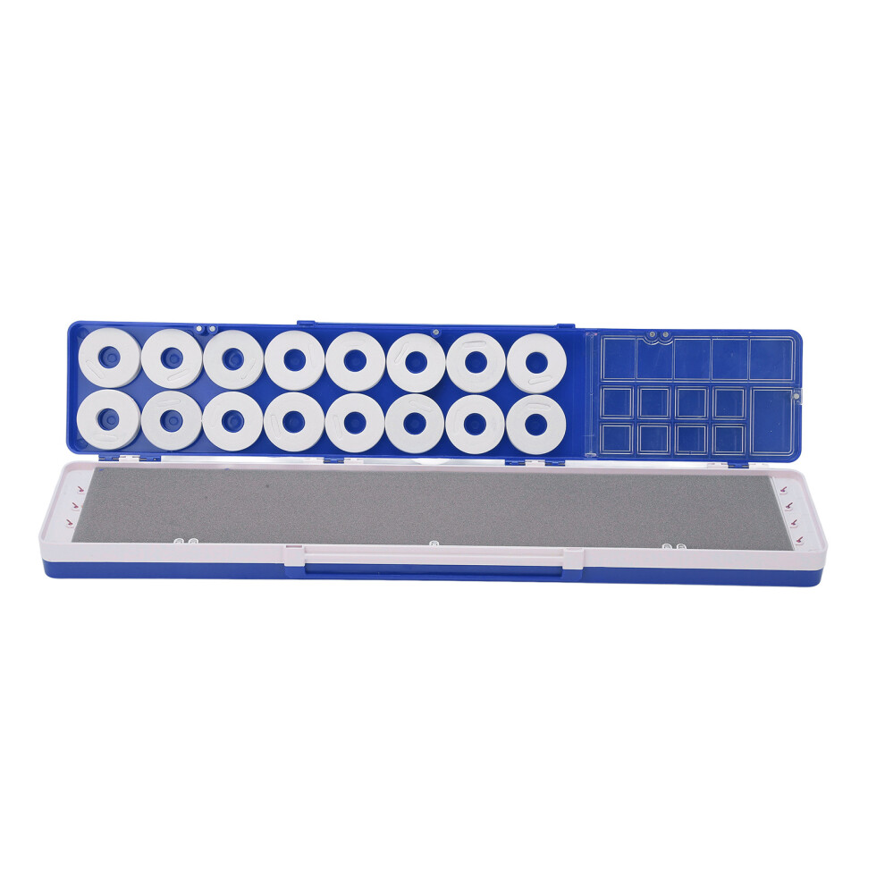 3 Layers 3 in 1 Multifunctional Float Box Portable Fishing Line Storage Box Fishing Accessories Storage CaseBlue