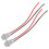 2 portalampade, resistente al calore, filo da 1 mm² 5