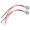 2 portalampade, resistente al calore, filo da 1 mm² 13