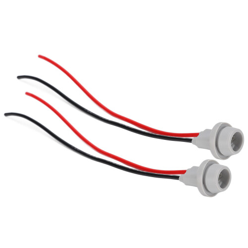 2 portalampade, resistente al calore, filo da 1 mm² 1