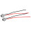 2 portalampade, resistente al calore, filo da 1 mm² 8
