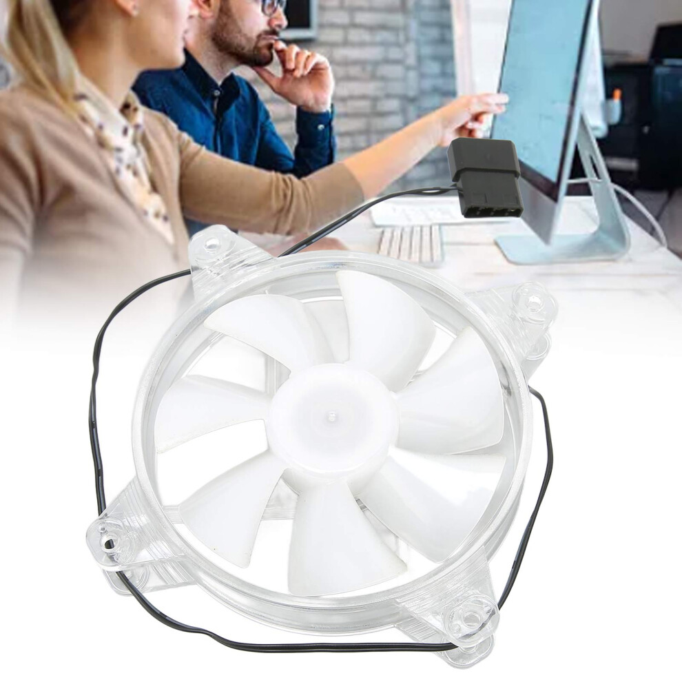 Rgb Case Fan Good Heat Dissipation Low Noise Simple Installation Led 120Mm 7 Blades Chassis Cooling Fan For Desktop Host 4941321981936