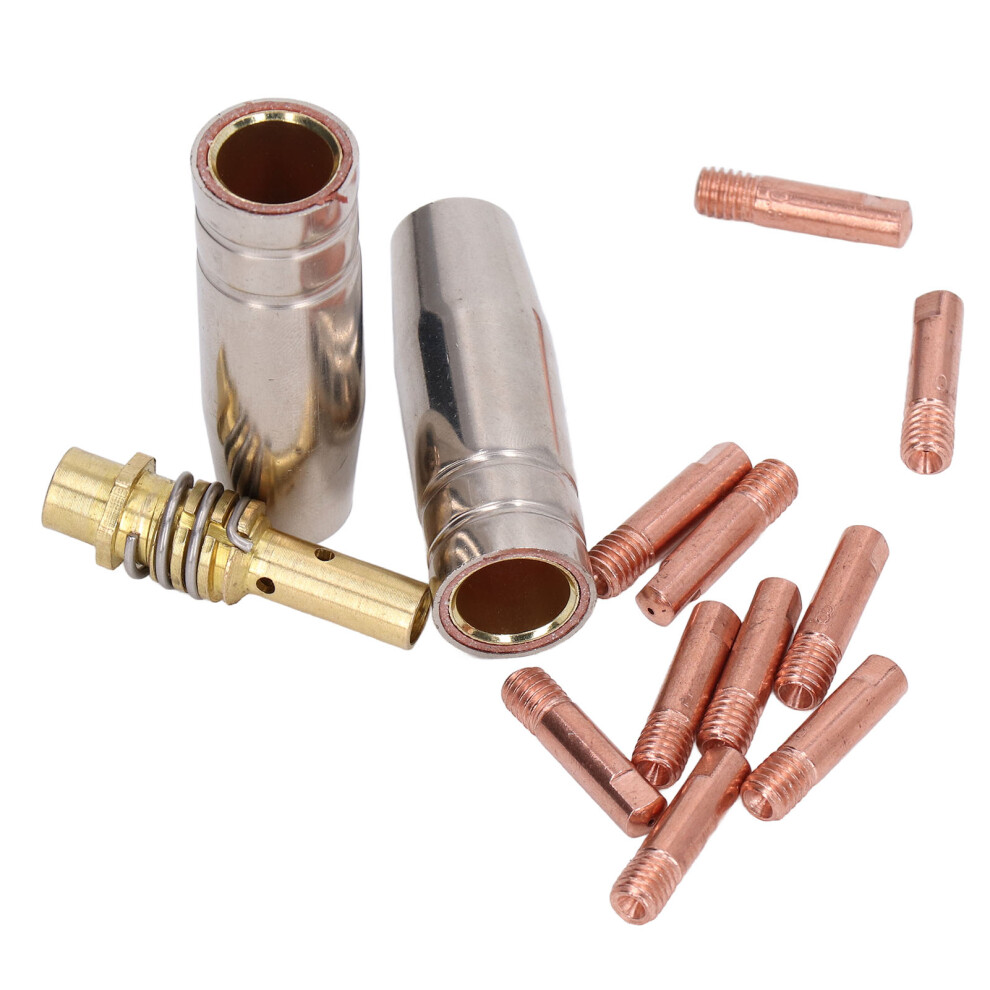 Welding Gun Nozzle Contact Tip Replacement Connector Rod 15Ak Mig Mag Weld Torch Consumables 9391321982283