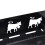 Mini Cheese Raclette Grill with Black Handle Rectangular Bakeware Cheese Baking Tool 12