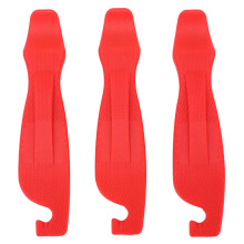 3 pezzi di leve per pneumatici rosse 24,5x113,5 cm,9,7x44,7 in