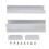 Boîtier 6063-T5 25x40x110 mm argent mat 16