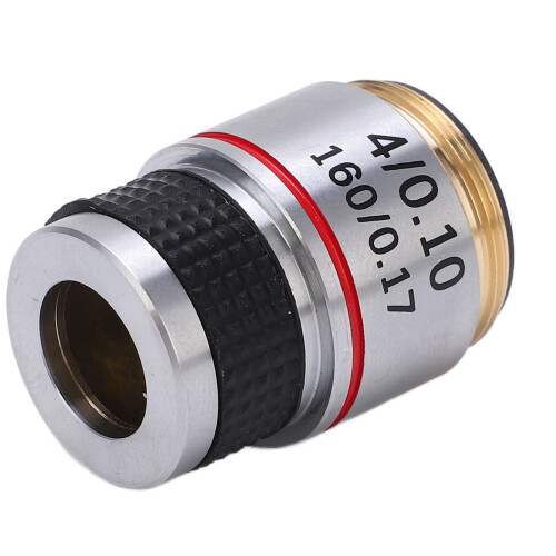 Objectif achromatique 185, transparent, 20 mm, 4/0.10