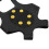 2 pezzi ramponi da 10 denti M (36-41) nero antiscivolo 12