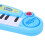 Orgue électronique bleu à 12 touches 34 cm x 10,5 cm 2xAA 5