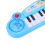 Orgue électronique bleu à 12 touches 34 cm x 10,5 cm 2xAA 4