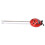 Medidor de humedad 3 Cal Tables Ladybug 28cm/11.0in pH 11