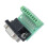 Placa de breakout DB9 hembra, 9 posiciones, 3325mm, negra 10