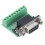 Placa de breakout DB9 hembra, 9 posiciones, 3325mm, negra 16