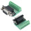 Placa de breakout DB9 hembra, 9 posiciones, 3325mm, negra 9
