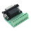 Placa de breakout DB9 hembra, 9 posiciones, 3325mm, negra 14