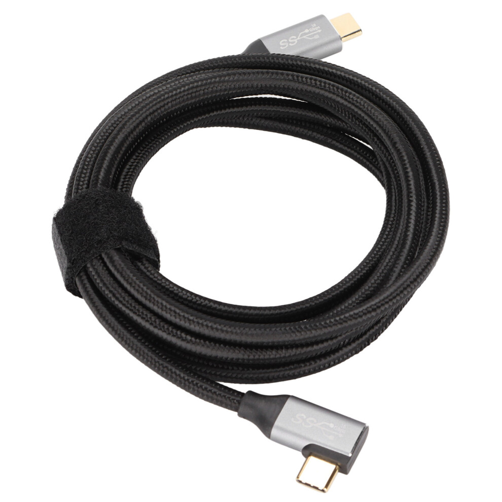 2M 100W 4K Right Angle 5A Type C Pd Cable For Huawei Phones Tablets Usb C To Usb C Cable 4951321986596
