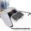 602045 500mAh blanco 10.6x4.6x0.9cm Teclado PS5 5