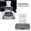 602045 500mAh blanco 10.6x4.6x0.9cm Teclado PS5 12