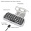 602045 500mAh blanco 10.6x4.6x0.9cm Teclado PS5 9