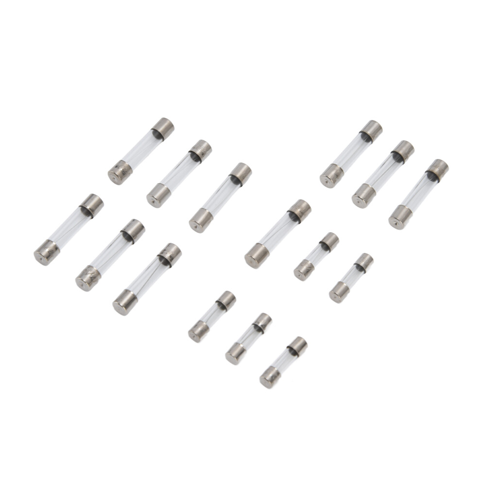 250Pcs Glass Fuse Boxed Car Fast Blow Tube Assortment Kit 15 Kinds Of Specifications 1Â20A 4971321986358