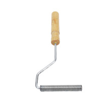 Fiberglass Laminierung Bläschenroller-Set 16x100mm, Eisen & Holz