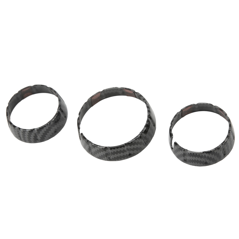 3Pcs Carbon Fiber Style Air Conditioning Switch Cover Trims Replacement For F55 F56 F57 2014Â2021 7891321989791