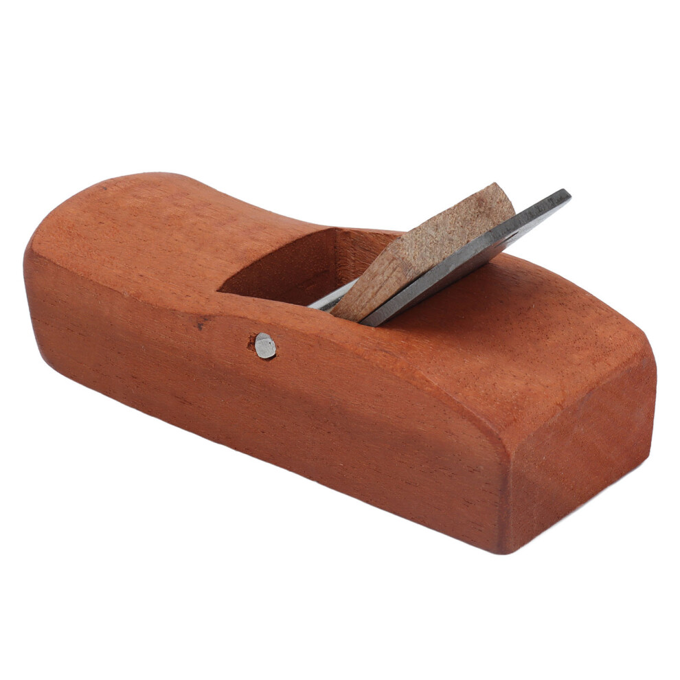 Mini Woodworking Plane Red Sandalwood Block Steel Blade Hand Trimming Deburring Planer 8761321989949