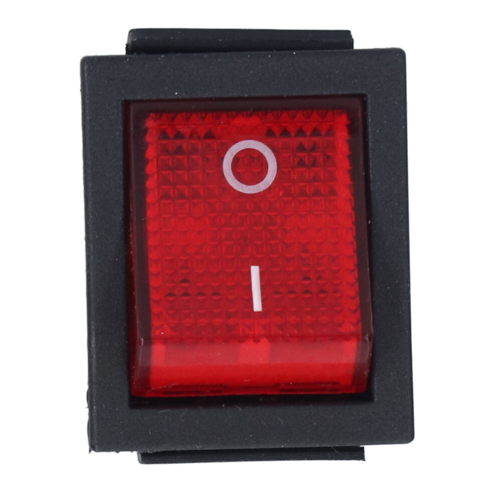 Latching Rocker Switch Sturdy Simple Operation Replaceable Push Button Mini Switch 250Vac 9401321990116