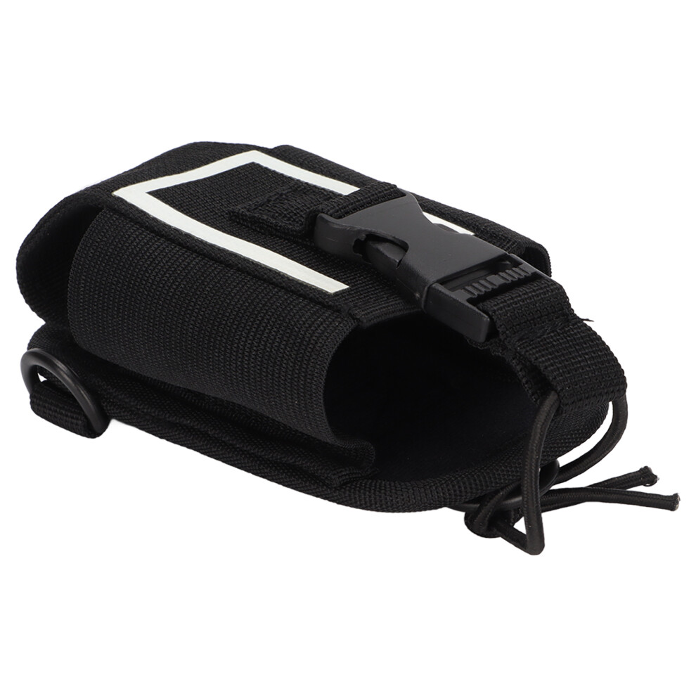 Radio Case Back Clip Design Adjustable Multifunction Interphone Pouch For Baofeng Uvâ5R Black 7631321990317