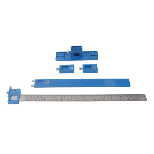 Giogo per armadi; Tappo 5 mm; Dimensione 410 mm; Colore Argento 1