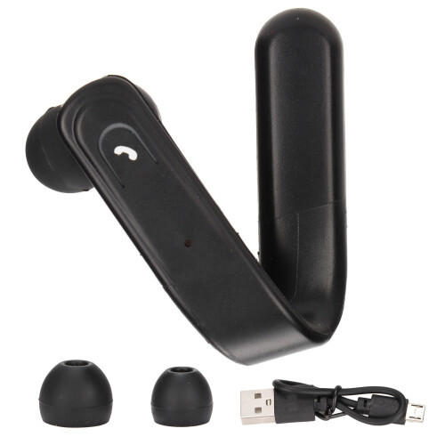 YX-18 Auricolare Bluetooth V5.1 80mAh 8mm nero 1