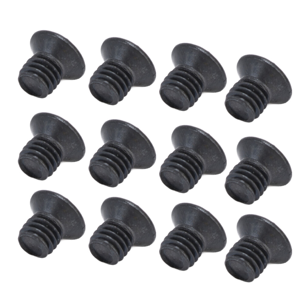 50Pcs Countersunk Cross Screws Din 965 Black Galvanized Machine Screw Assortment Kitm3x4 4911321991167