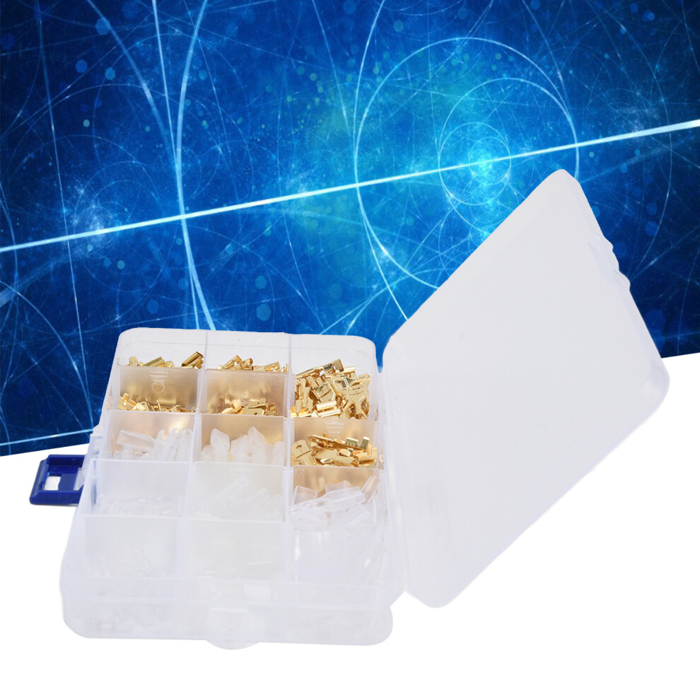 Wire Terminals Assortment Kit Male Female Spade Butt Connectors With Insulating Sleeve Set 4931321991929
