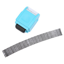 Rullo timbrante confidenziale blu, 17 mm (0.7 in)