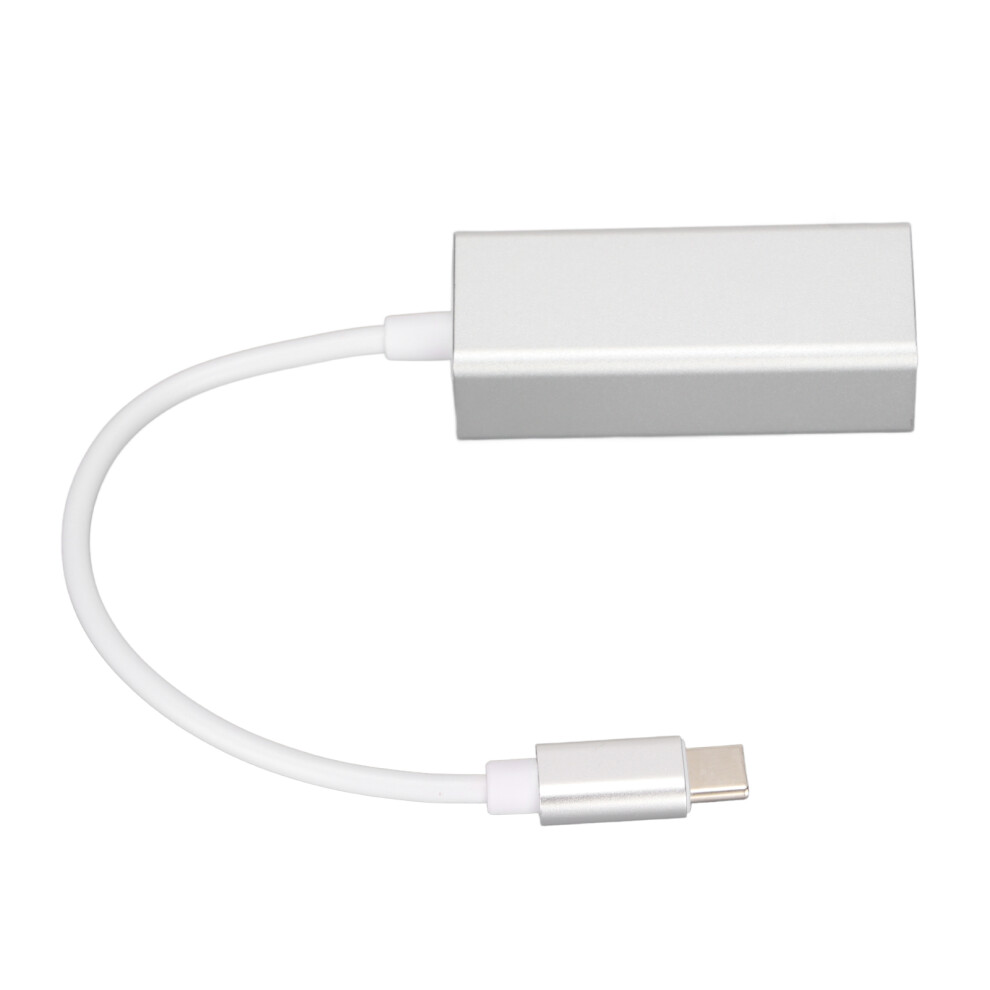 Ethernet Adapter Usb C To Rj45 Ethernet Stable Transmission Converter For Macbook Pro For Galaxy S9/S8/ Note 9100 Mb Silver 4271321992497