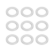 60 pièces de rondelles plates en acier inoxydable 6 mm Ø intérieur / 9 mm Ø extérieur 4807-0609-1000