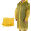 Imperméable à capuche universel 160 g taille unique jaune 15
